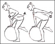 Rutina para Brazos con Fit Ball