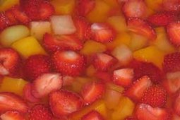Postre frutado