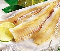 Abadejo con crema de puerros
