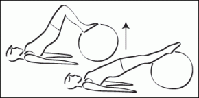 Rutina para Gluteos con Fit Ball