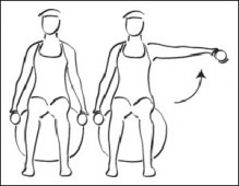  Rutina para Espalda y Hombros con Fit Ball