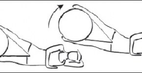 Ejercicio para aductores con pelota suiza (fit ball)