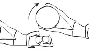 Ejercicio para aductores con pelota suiza (fit ball)