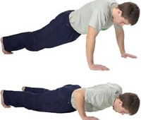 Flexiones de brazo 