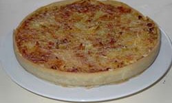 Tarta de puerros