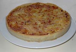 Tarta de puerros