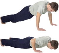 Flexiones de brazo mas faciles