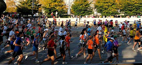 running